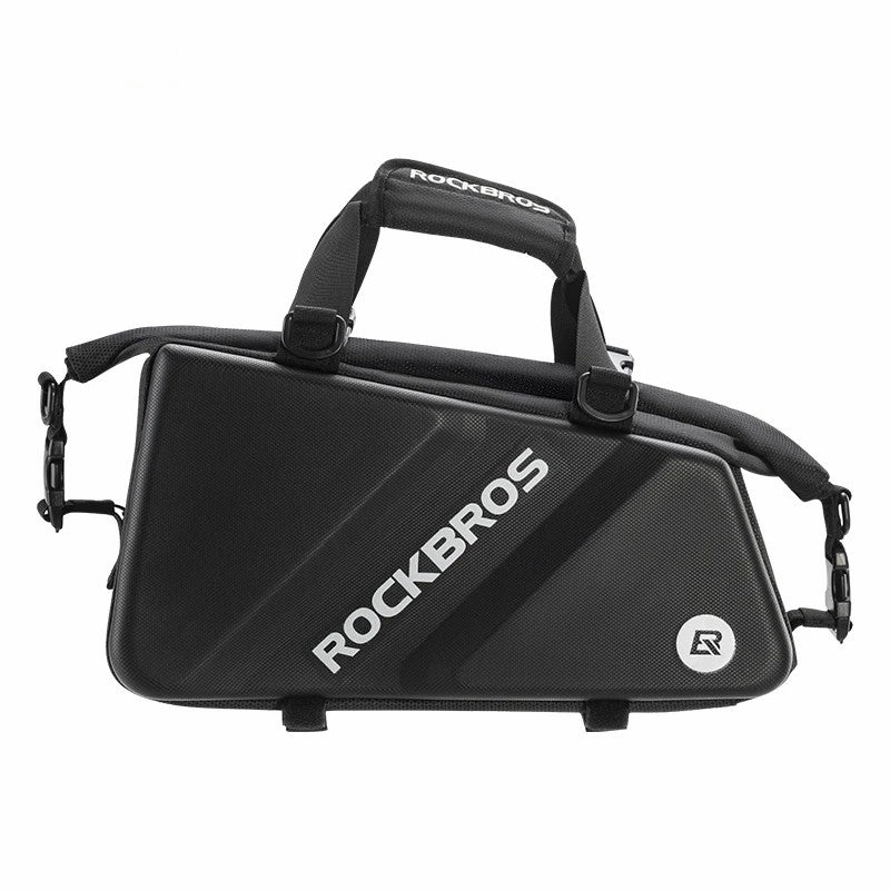 ROCKBROS A28 EVA+PU Hard Shell Bicycle Rear Rack Storage Bag Reflective Bike Tail Pack ROCKBROS A28 EVA+PU Hard Shell Bicycle Rear Rack Storage Bag Reflective Bike Tail Pack